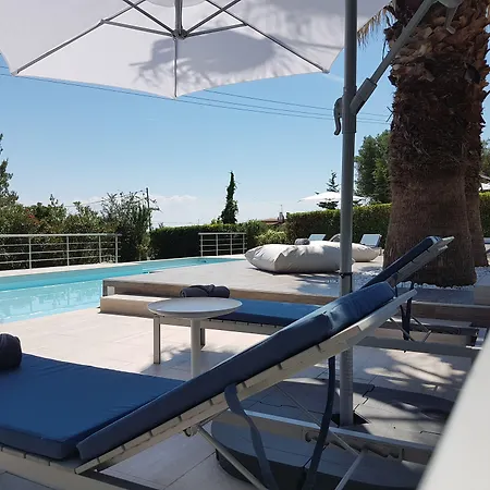 Anna Maria Private Pool & Sea View 5 Bedrooms Villa Kriopigi