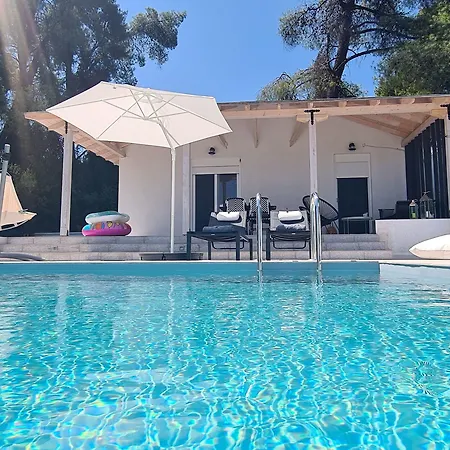 Anna Maria Private Pool & Sea View 5 Bedrooms Villa Kriopigi