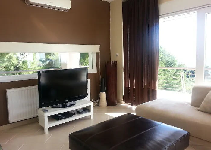 Anna Maria Private Pool & Sea View 5 Bedrooms * Kriopigi