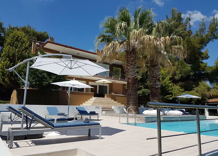 Anna Maria Private Pool & Sea View 5 Bedrooms Villa *