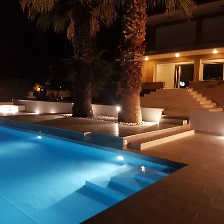 Anna Maria Private Pool & Sea View 5 Bedrooms Villa Kriopigi