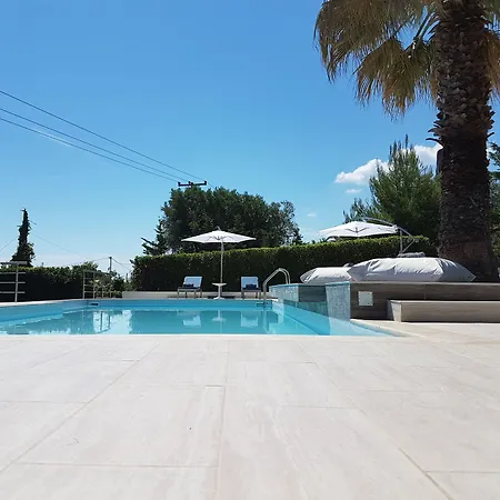 Anna Maria Private Pool & Sea View 5 Bedrooms Villa Kriopigi