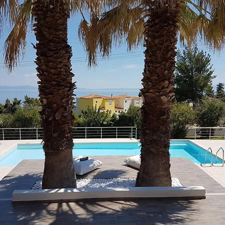 Anna Maria Private Pool & Sea View 5 Bedrooms Kriopigi