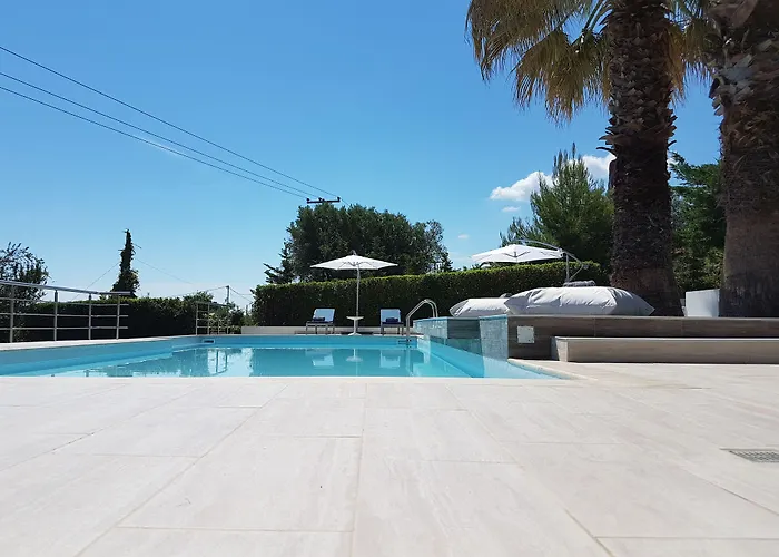 Anna Maria Private Pool & Sea View 5 Bedrooms Вилла Криопиги