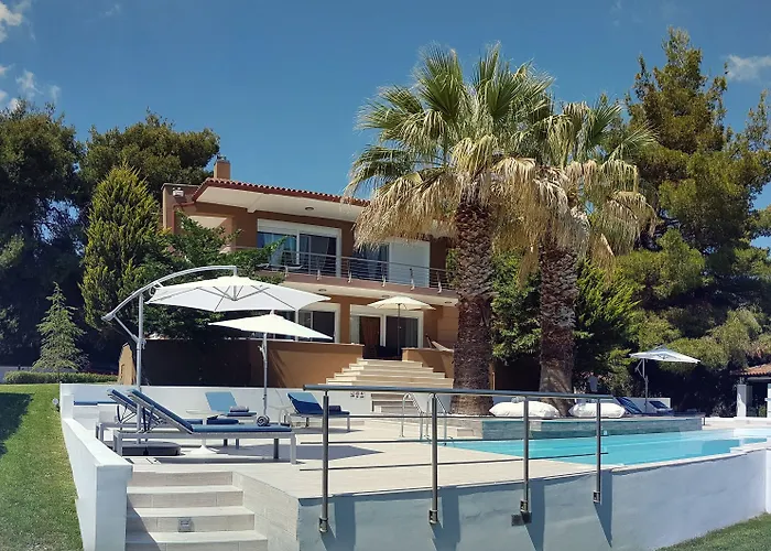 Anna Maria Private Pool & Sea View 5 Bedrooms Вилла *